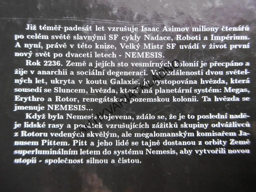NEMESIS, ISAAC ASIMOV, **an