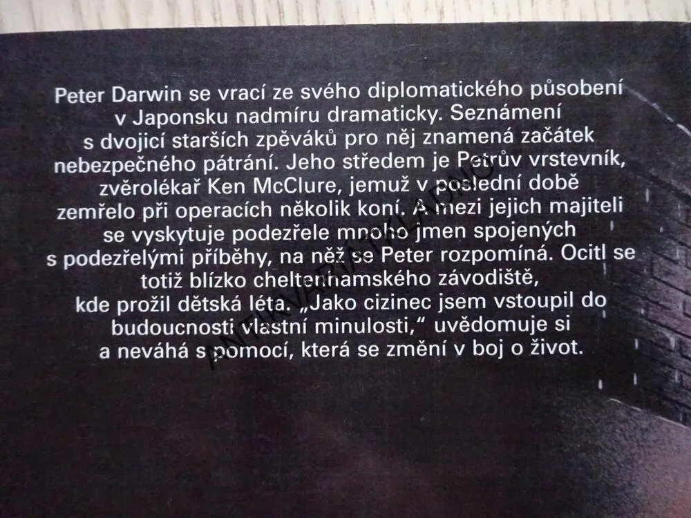 NÁVRAT DIPLOMATA, DICK FRANCIS,**an