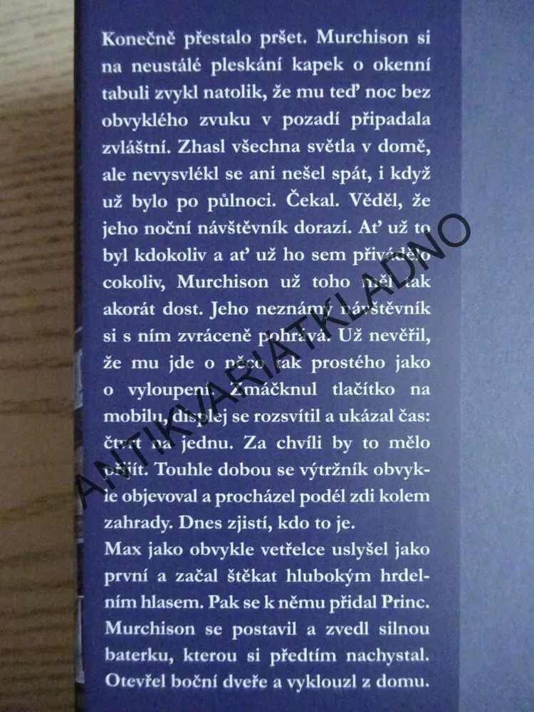 MRTVÁ VE VODĚ, ANN GRANGER, **an