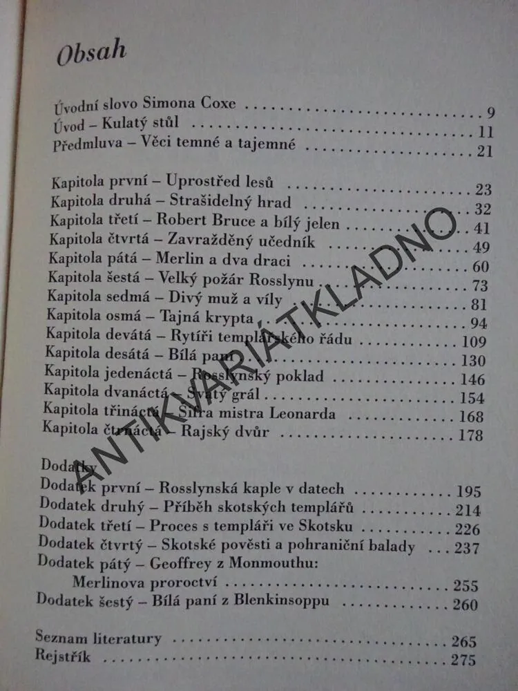TAJEMSTVÍ ROSSLYNSKÉ KAPLE A SVATÝ GRÁL, MARK OXBROW, IAN ROBERTSON, **an