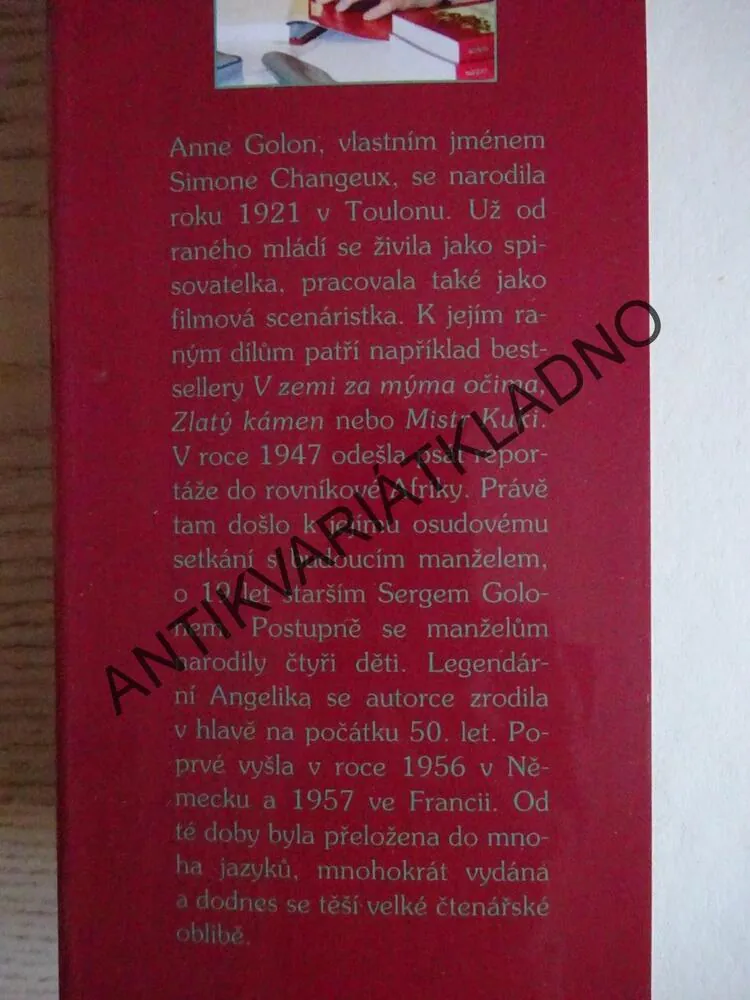 ANGELIKA, TOULOUSKÁ SVATBA, 2. DÍL, ANNE GOLON, **an