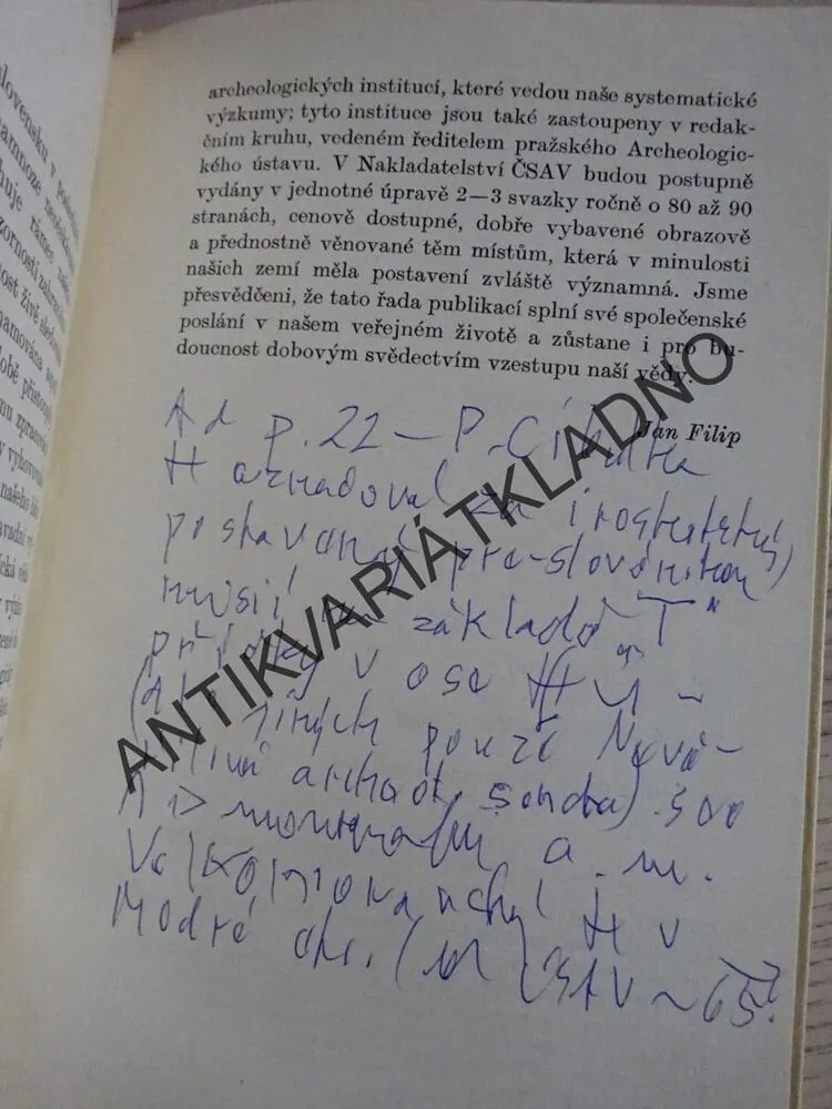 STARÉ MĚSTO - VELEHRAD, VILÉM HRUBÝ, **an