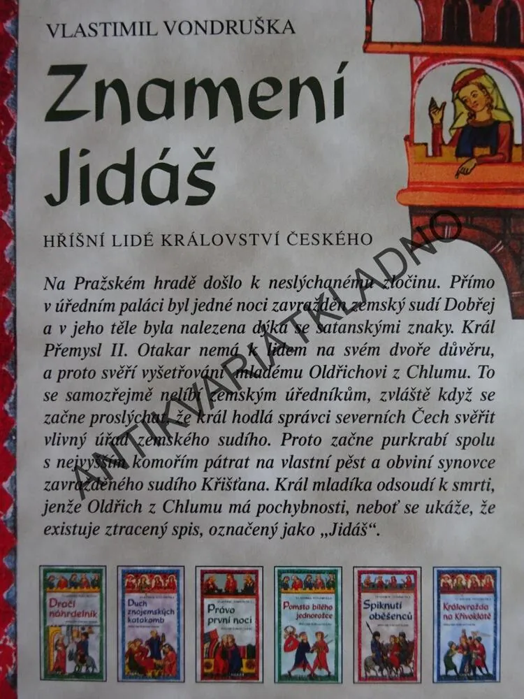 ZNAMENÍ JIDÁŠ, VLASTIMIL VONDRUŠKA, **an