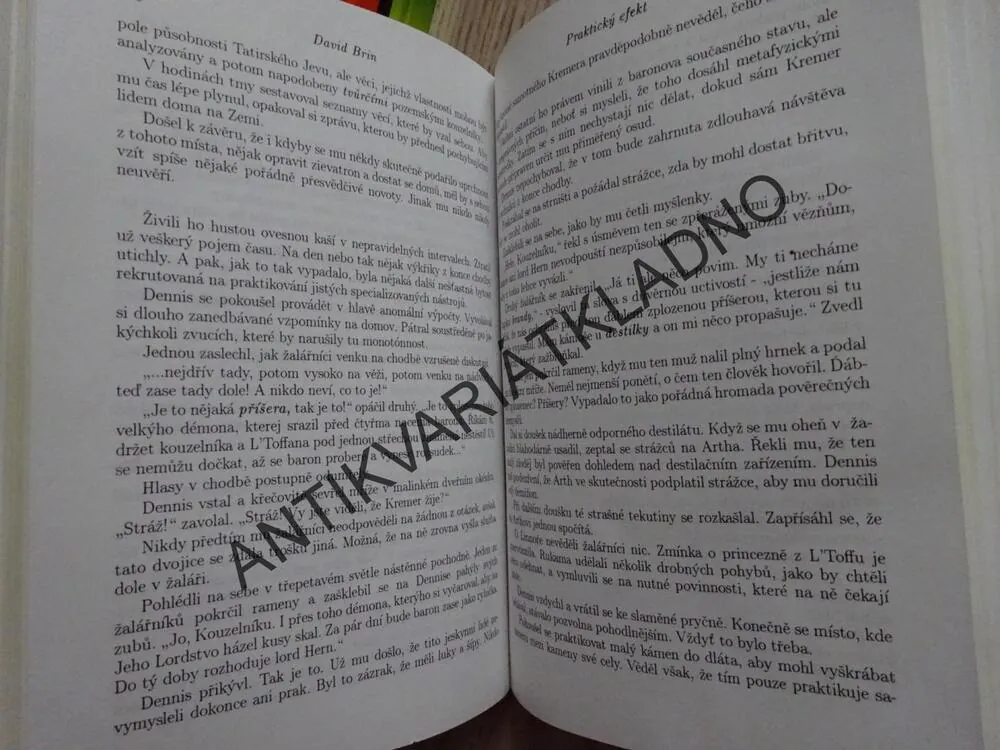 PRAKTICKÝ EFEKT, DAVID BRIN, **an