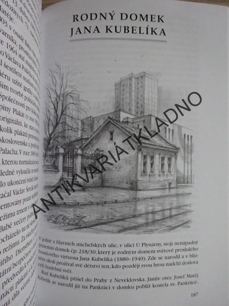 PRAŽSKÉ DOMY VYPRÁVĚJÍ.... 7., JOSEF HRUBEŠ, EVA HRUBEŠOVÁ, **an