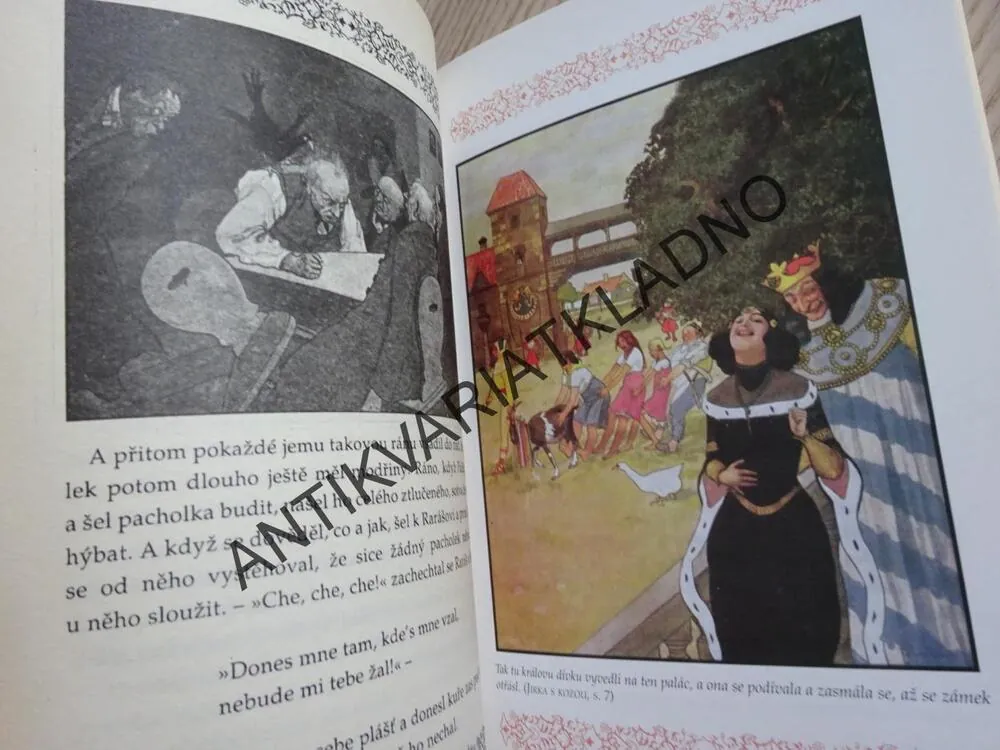 PTÁK OHNIVÁK A JINÉ POHÁDKY, KAREL JAROMÍR ERBEN, ARTUŠ SCHEINER, **an
