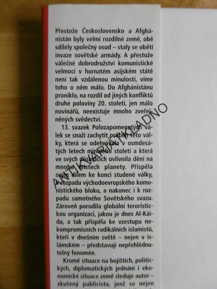 DŽIHÁD PROTI KREMLU, MARTIN NOVÁK, SOVĚTSKÁ VÁLKA AFGÁNISTÁN,ZROD AL-KAIDY
