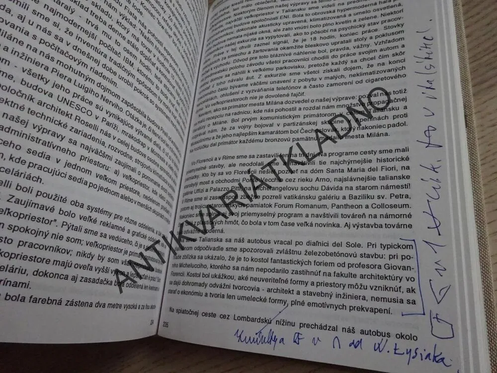 ARCHITEKT SI SPOMÍNA, VLADIMÍR KARFÍK, SLOVENSKY, **an