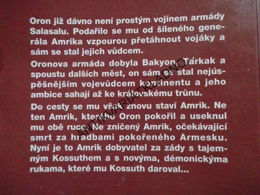ORON, KRÁL A BÝČÍ MUŽ, DAVID C. SMITH, **an