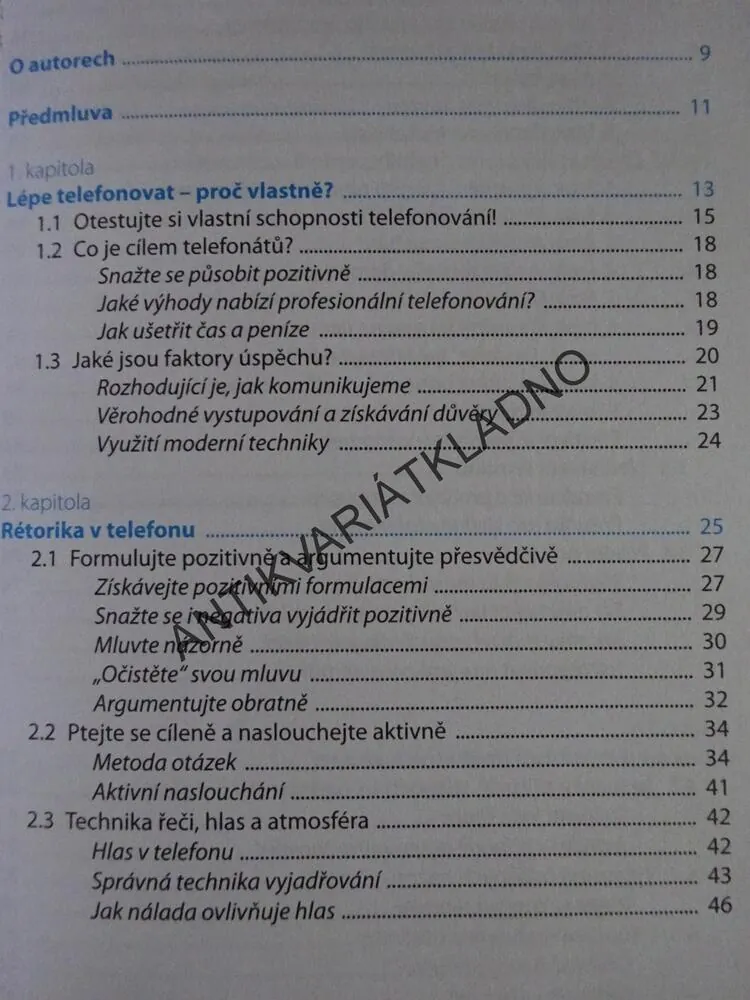 TELEFONUJTE PROFESIONÁLNĚ, HOLGER BACKWINKEL, PETER STURTZ, **an