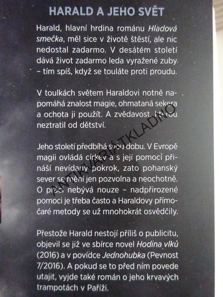 HLADOVÁ SMEČKA, MARTIN SLÁDEK, **an