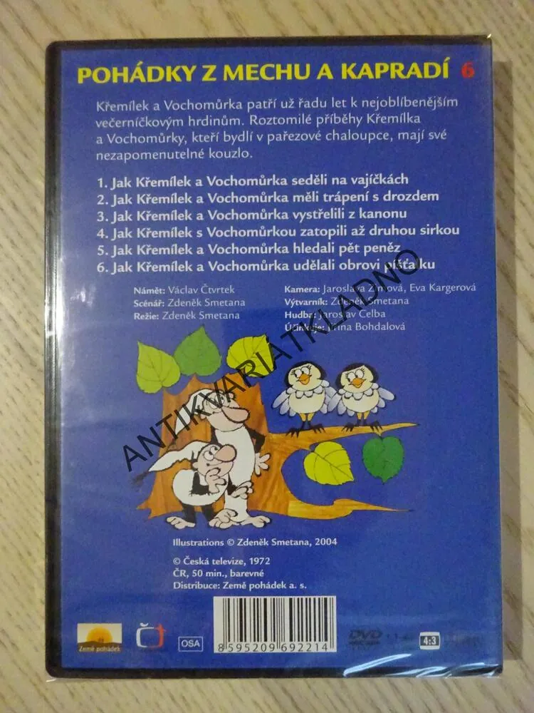POHÁDKY Z MECHU A KAPRADÍ 6, DVD FILM