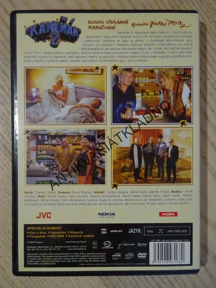KAMEŇÁK 2., DVD FILM KOMEDIE