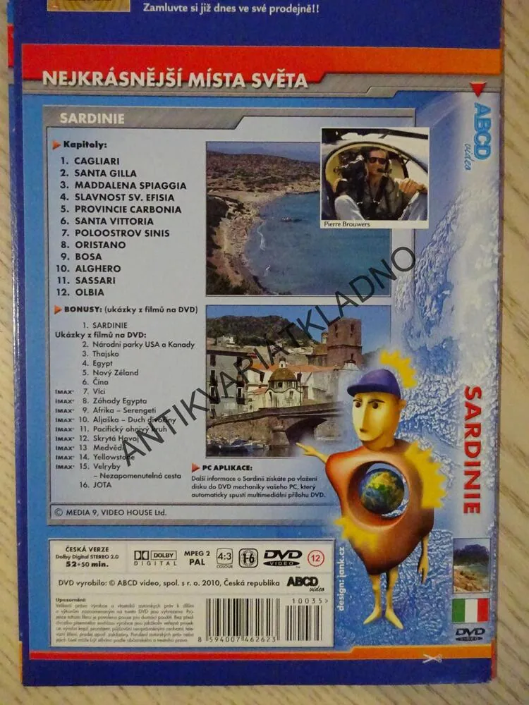 SARDINIE, DVD FILM DOKUMENT 35