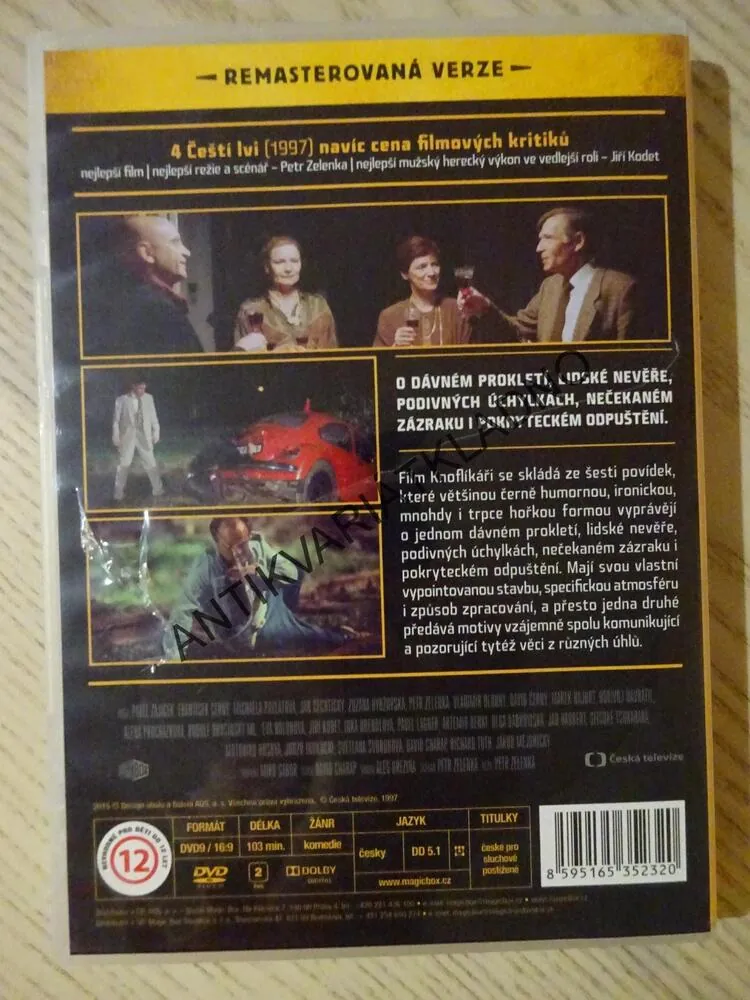 KNOFLÍKÁŘI, DVD FILM