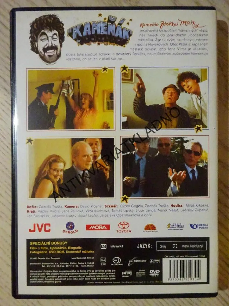 KAMEŇÁK, DVD FILM