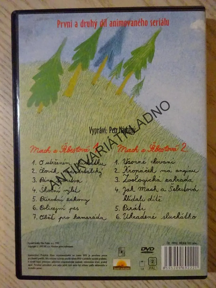 MACH A ŠEBESTOVÁ, DVD FILM