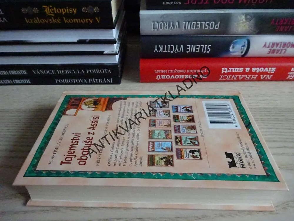 TAJEMSTVÍ ABATYŠE Z ASSISI, VLASTIMIL VONDRUŠKA, **an