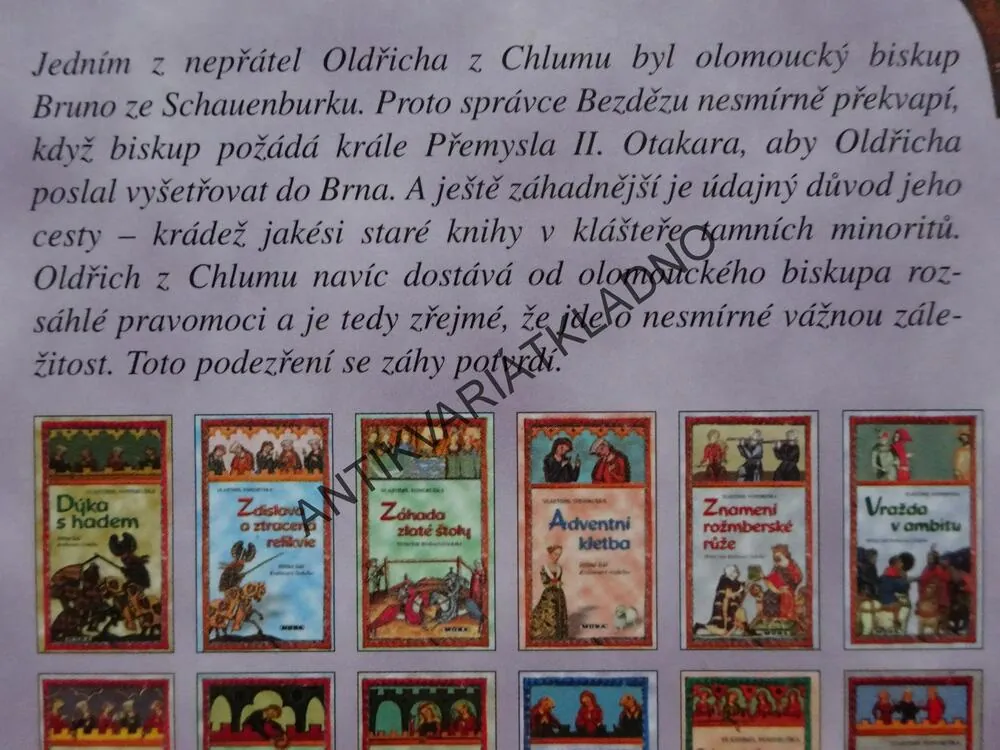PROKLETÍ BRNĚNSKÝCH ŘEHOLNÍKŮ, VLASTIMIL VONDRUŠKA, **an
