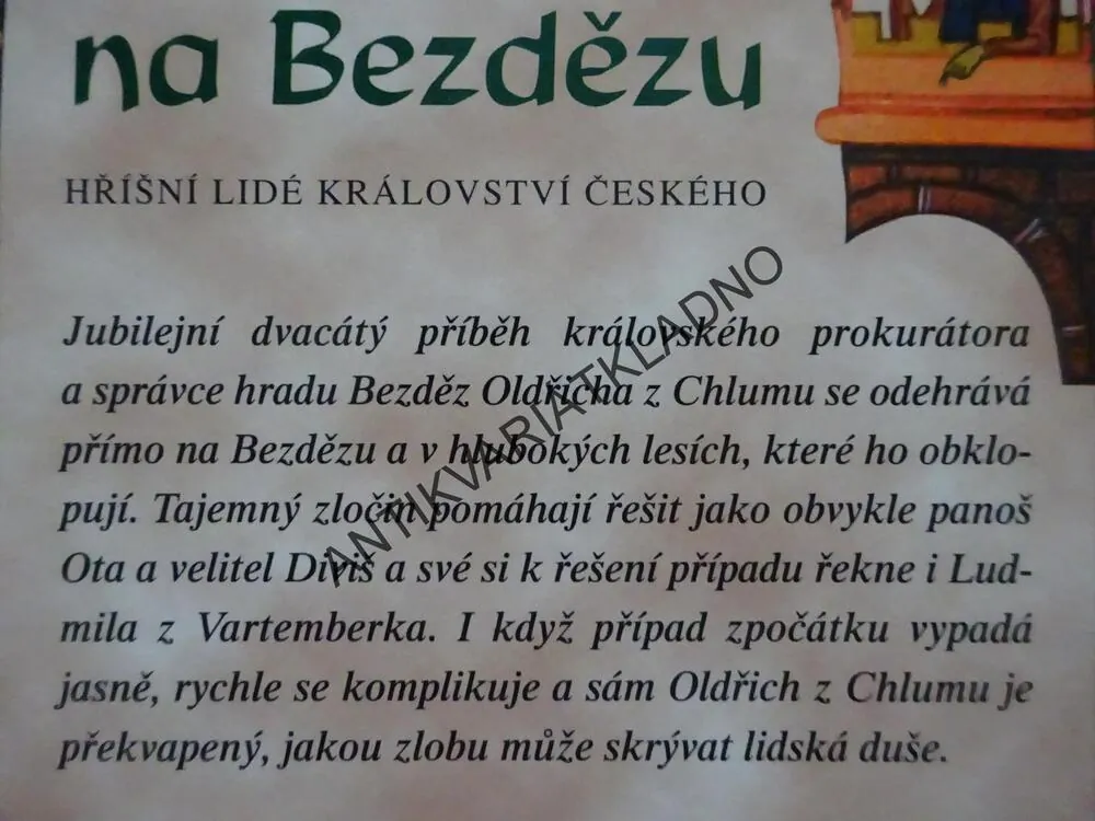 ZLOČIN NA BEZDĚZU, VLASTIMIL VONDRUŠKA, **an