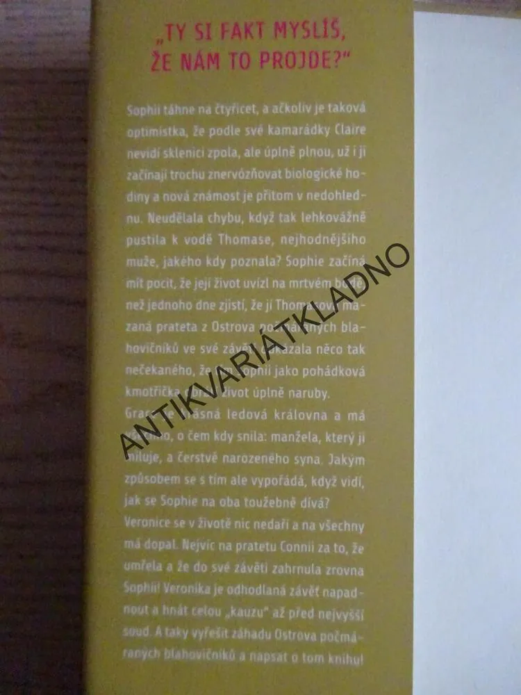 POSLEDNÍ VÝROČÍ, LIANE MORIARTY, **an