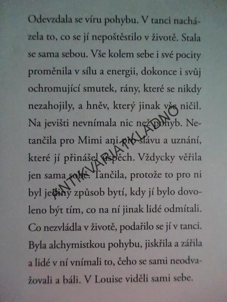 TANEČNICE Z MOULIN ROUGE, TANJA STEINLECHNEROVÁ, **an