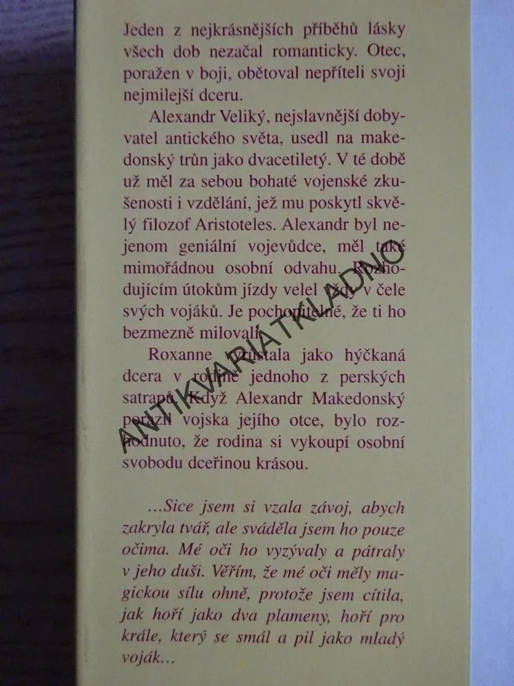 ALEXANDROVA ŽENA, JOAN CRISPI, **an