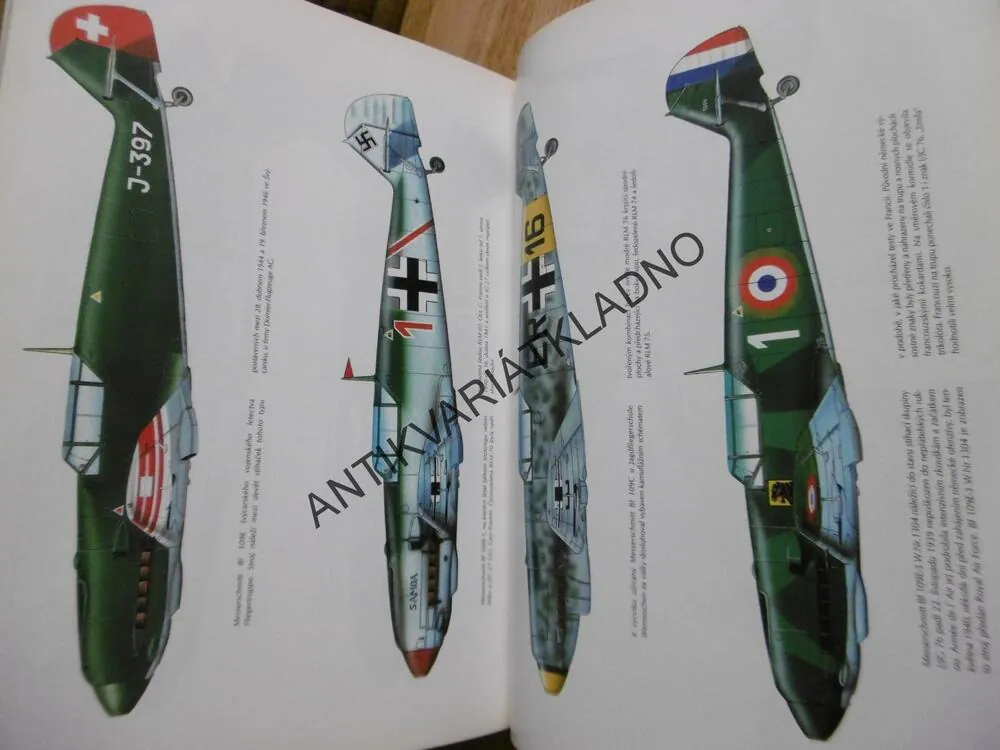 MESSERSCHMITT BF 109, ŠNAJDR, LETECTVÍ, **an