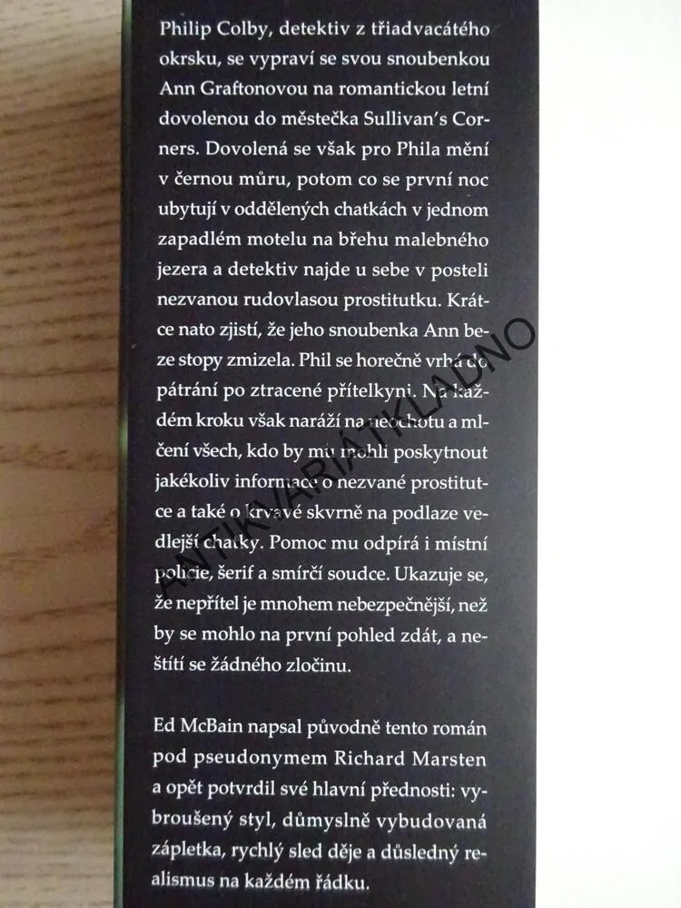 ZMIZELÉ DÍVKY, ED MCBAIN, **an