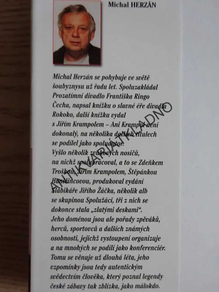 BÁJEČNÁ LÉTA V ŠOUBYZNYSU, MICHAL HERZÁN, MARIE FORMÁČKOVÁ, **an