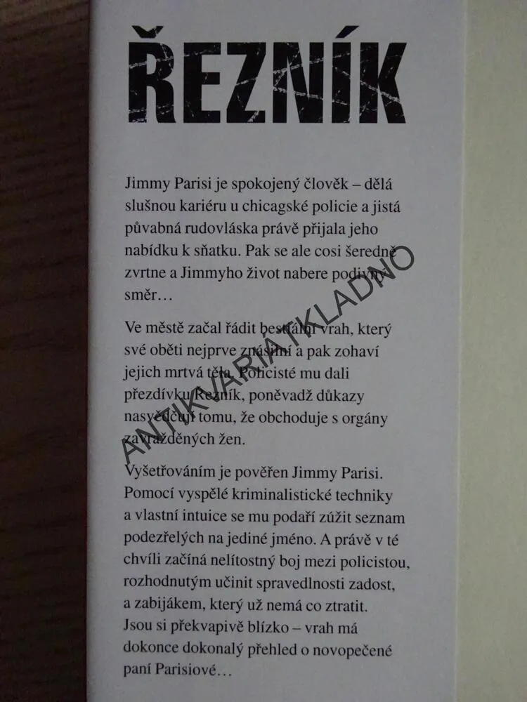 ŘEZNÍK, THOMAS LAIRD,  **an