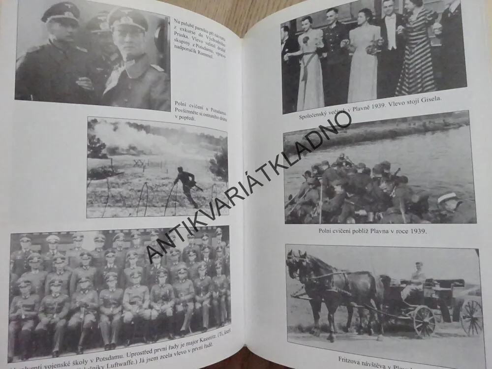 VOJÁK, VZPOMÍNKY NĚMECKÉHO VOJÁKA, 1936-1947, SIEFRIED KNAPPE TED BRUSAW, **an