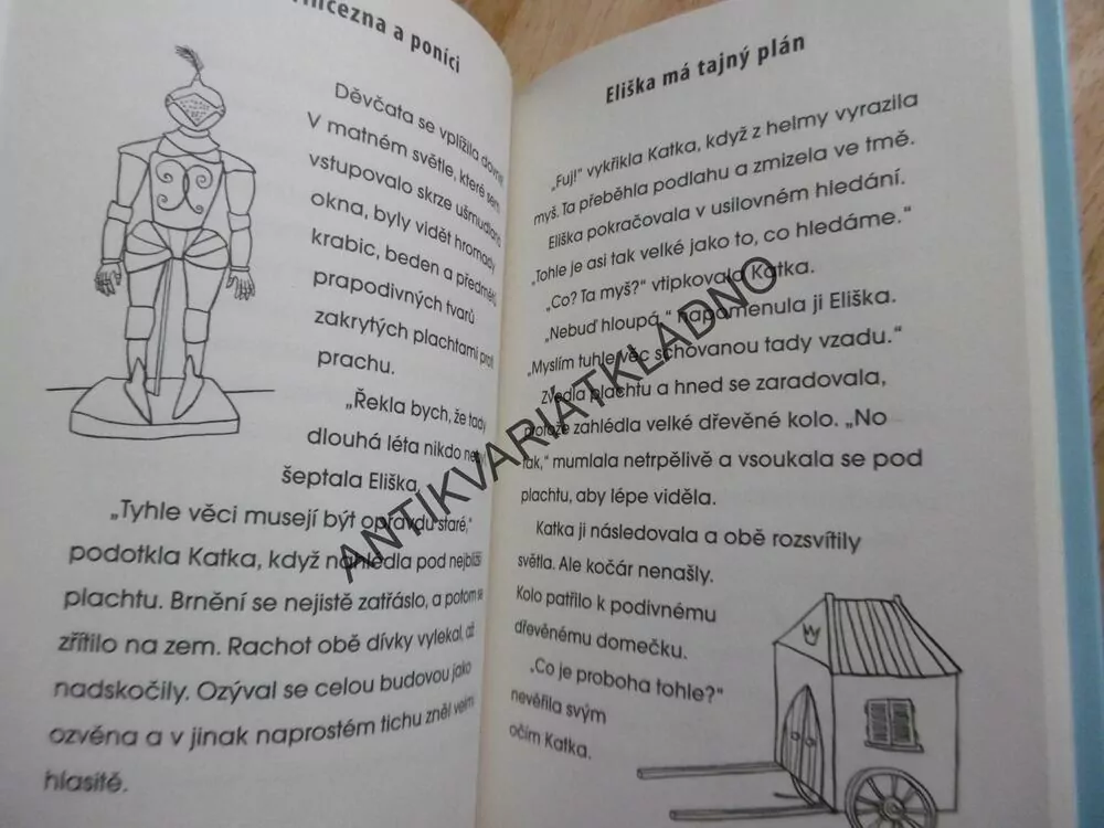 ELIŠKA MÁ TAJNÝ PLÁN, PRINCEZNA A PONÍCI, KIMPTON, KŮŇ