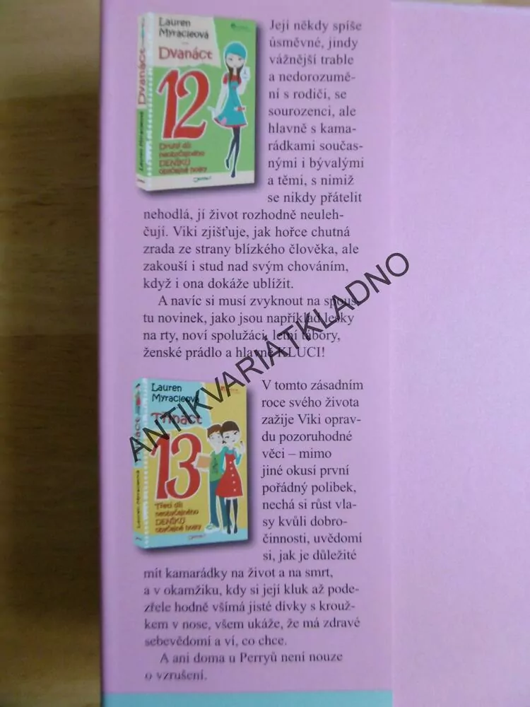 JEDENÁCT, 11,, MYRACLEOVÁ, 2.NEOBYČEJNÝ DENÍK OBYČ.HOLKY, **an