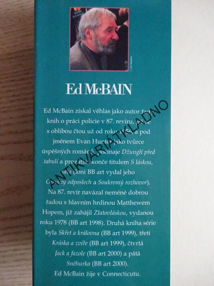 POPELKA, ED MCBAIN, **an