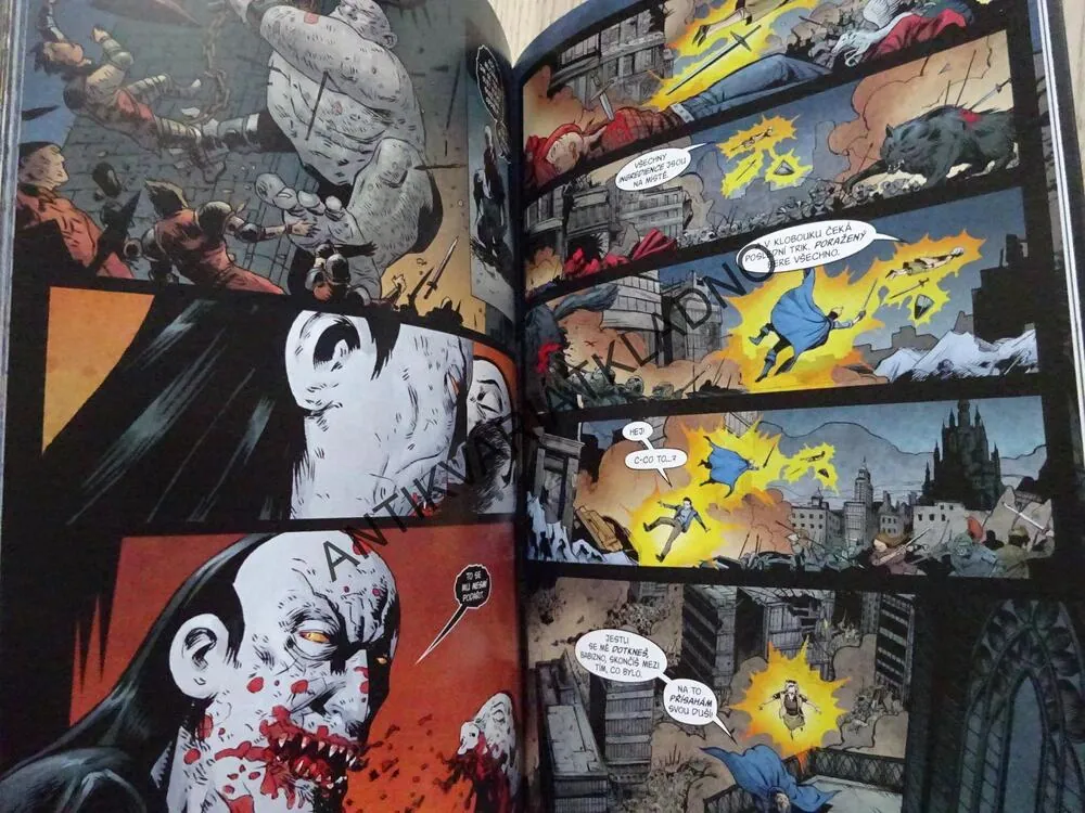 MEZI ŘÁDKY, ZROZENÍ, KOMIKS VERTIGO 9, **an