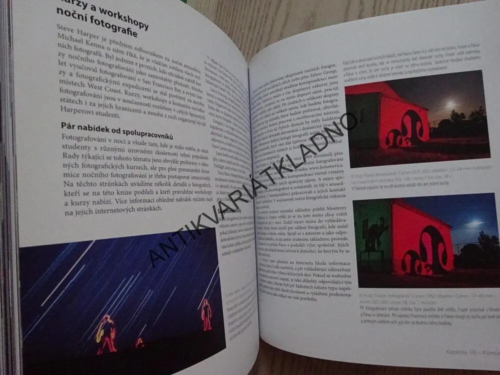 FOTOGRAFUJEME V NOCI, JILL WATERMAN, **an