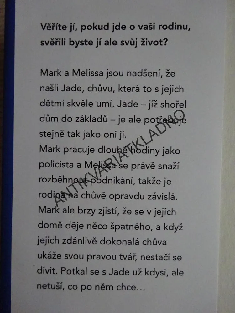 VZORNÁ CHŮVA, SHERYL BROWNEOVÁ, **an