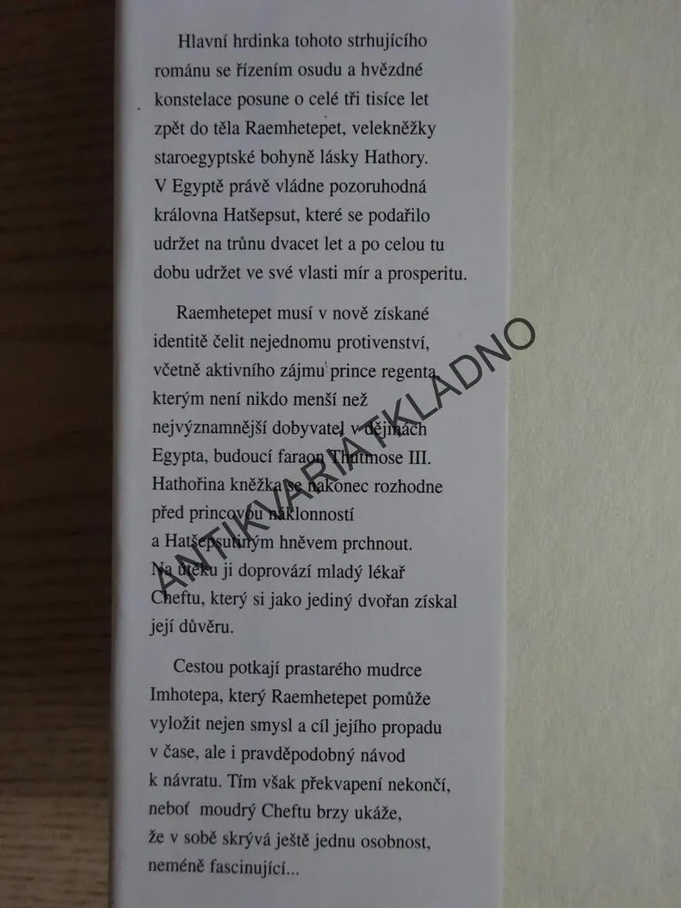 ODRAZY V NILU, J.SUZANNE FRANK, **an
