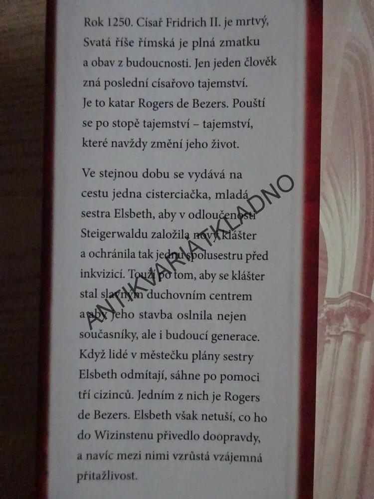 BRÁNA VĚČNOSTI, RICHARD DÜBELL, **an