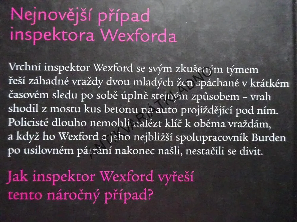 VŠECHNO JE JINAK, RUTH RENDELLOVÁ, **an