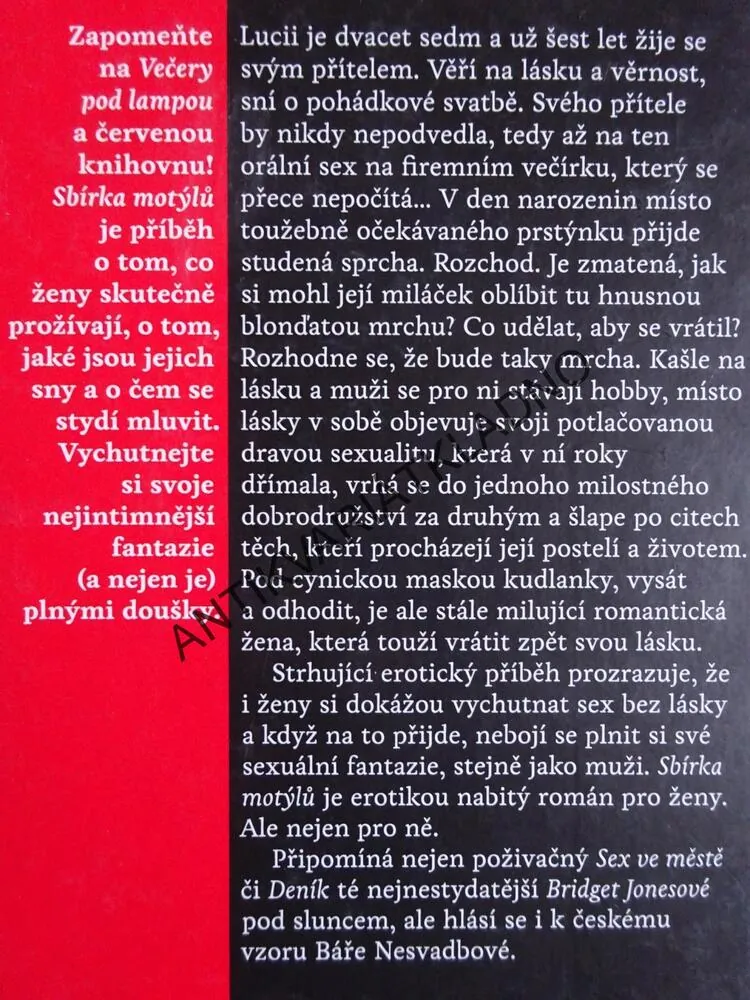 SBÍRKA MOTÝLŮ, VIKTORIE BESÓ, **an