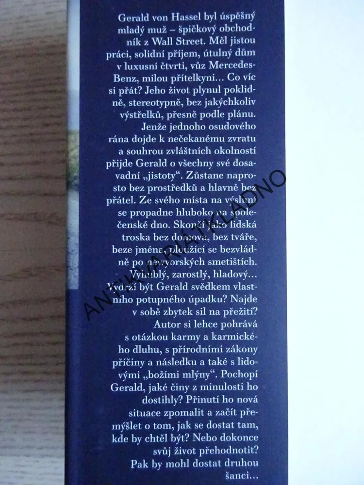 PÁD VZHŮRU, GARY VAN HAAS, **an