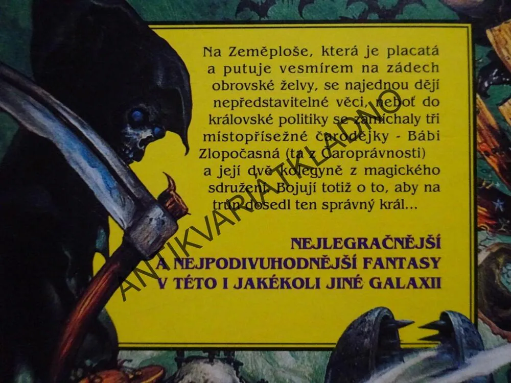 SOUDNÉ SESTRY, ÚŽASNÁ ZEMĚPLOCHA, TERRY PRATCHETT, **an