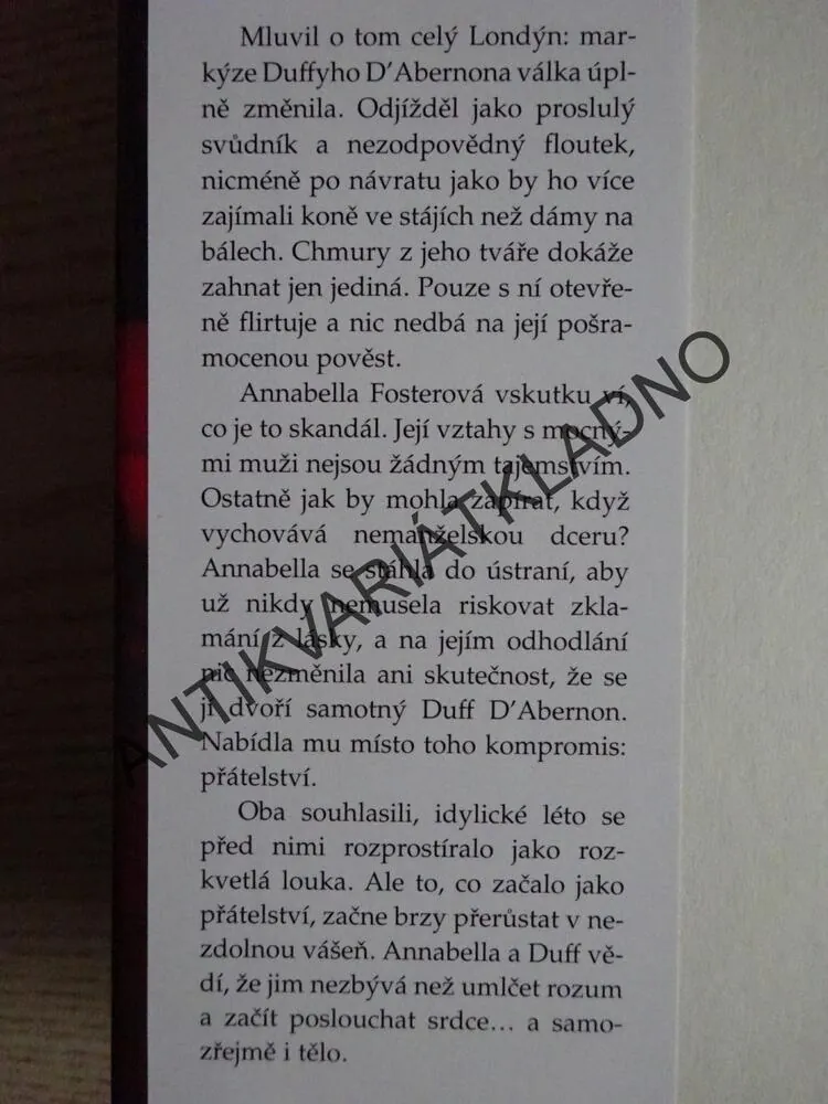 NEZDOLNÁ VÁŠEŇ, SUSAN JOHNSON, **an