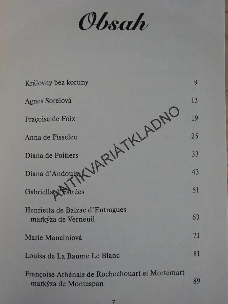 MILENKY FRANCOUZSKÝCH KRÁLŮ, PAULE LEJEUNE, **an