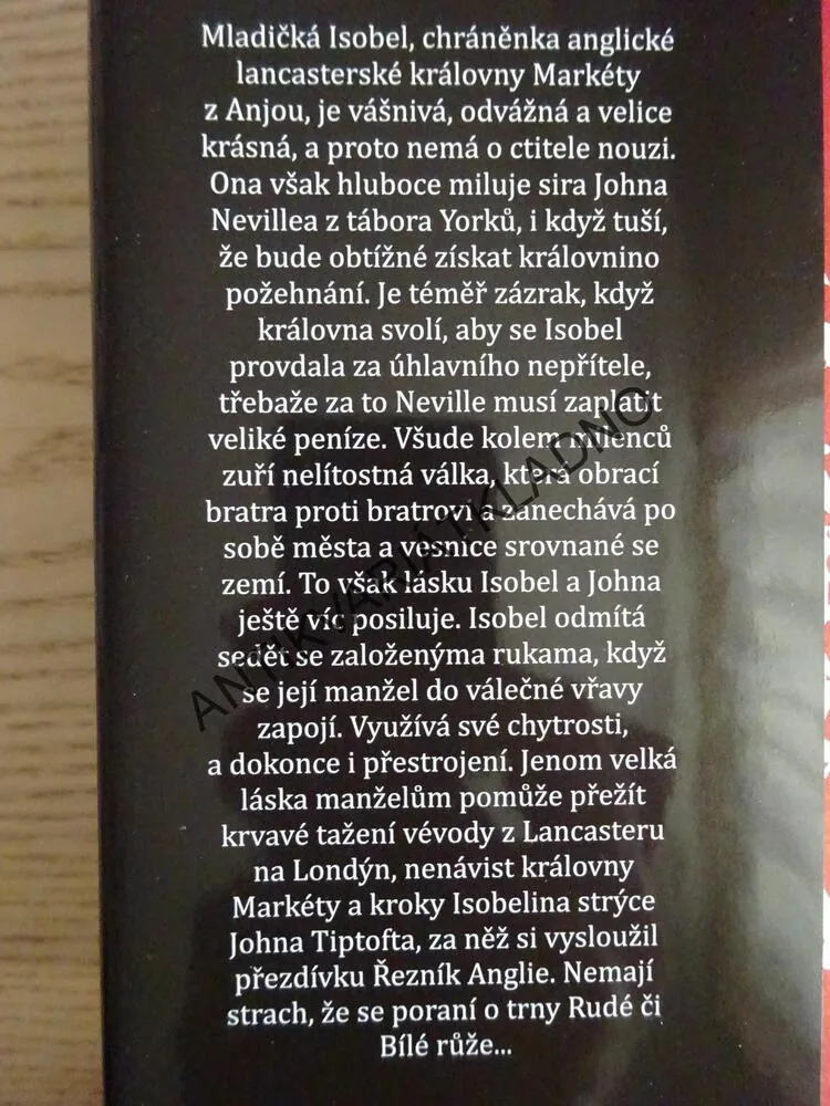 DÁMA Z RŮŽE, SANDRA WORTH, **an