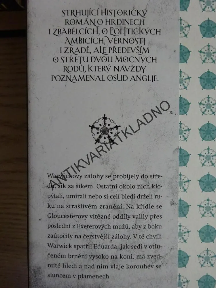 VÁLKA RŮŽÍ, DRAK, CONN IGGULDEN, **an