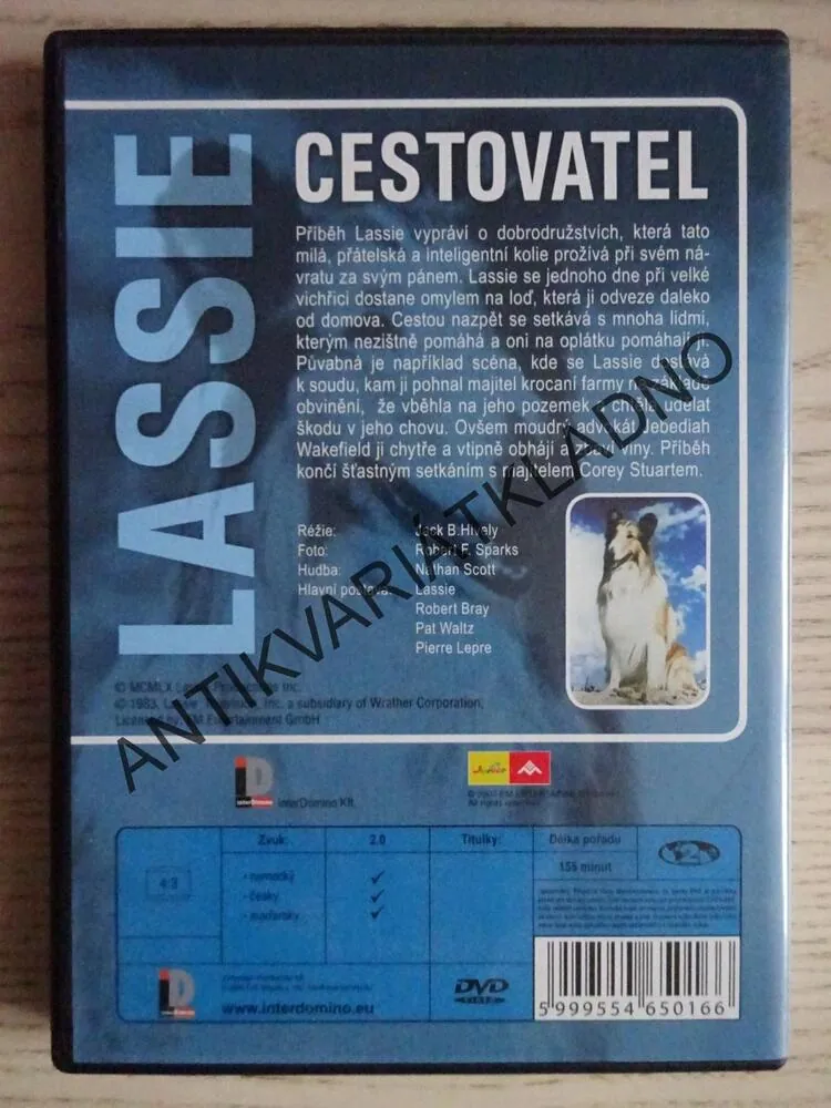 LASSIE CESTOVATEL, DVD FILM 