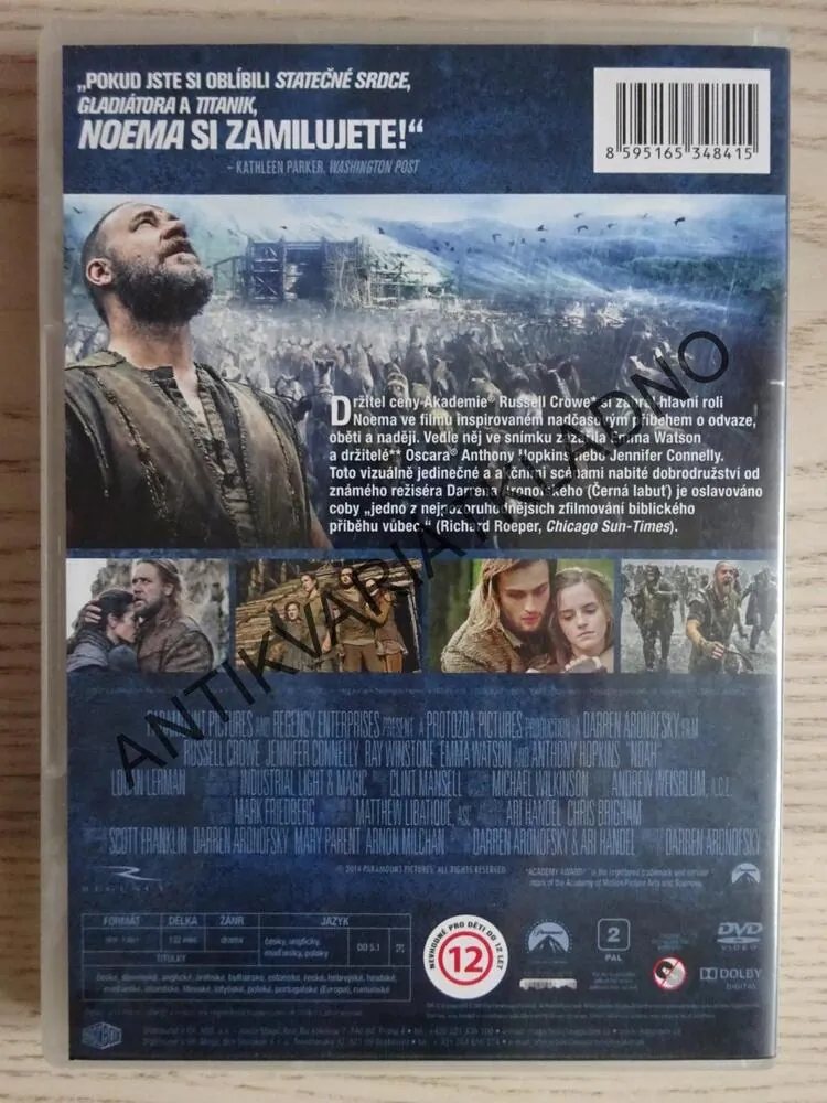 BOE, RUSSELL CROWE, DVD FILM 